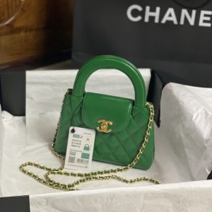 Chanel Kelly 24k replica tas in echt leer - premium kwaliteit voor een luxe uitstraling 1156598885 - front view