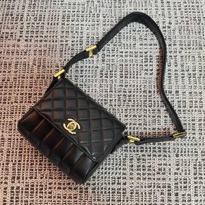 Chanel Vintage Mini Schoudertas - 1:1 Replica in Echt Leer met Snelle Levering 1153193144 - side view