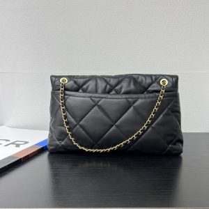 Chanel Vintage Classic Flap Tas - 1:1 Replica in Echt Kalfsleer met Snelle Levering 1154887704 - side view
