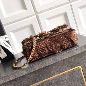 Chanel Classic Flap 1:1 Replica Spiegelkwaliteit Handtas - Luxe Uitstraling 1156604637 - back view | Chanel